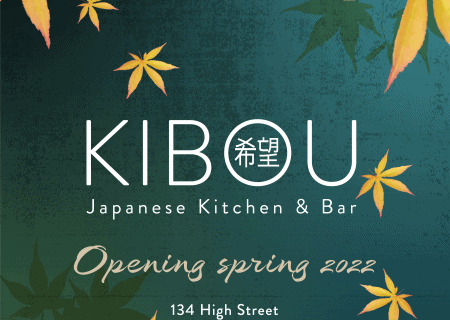 KIBOU comes to Solihull… KIBOU comes to Solihull…