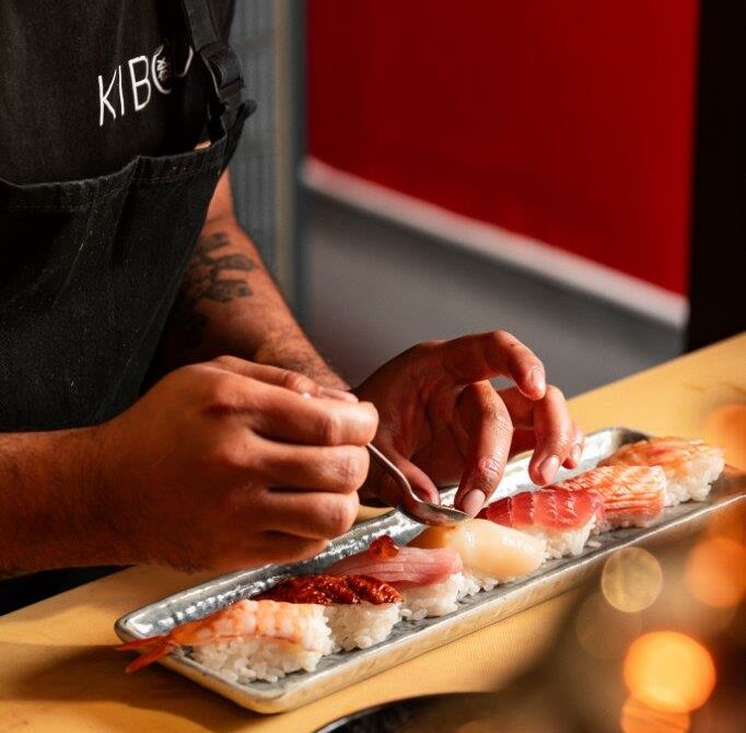 International sushi day at KIBOU
