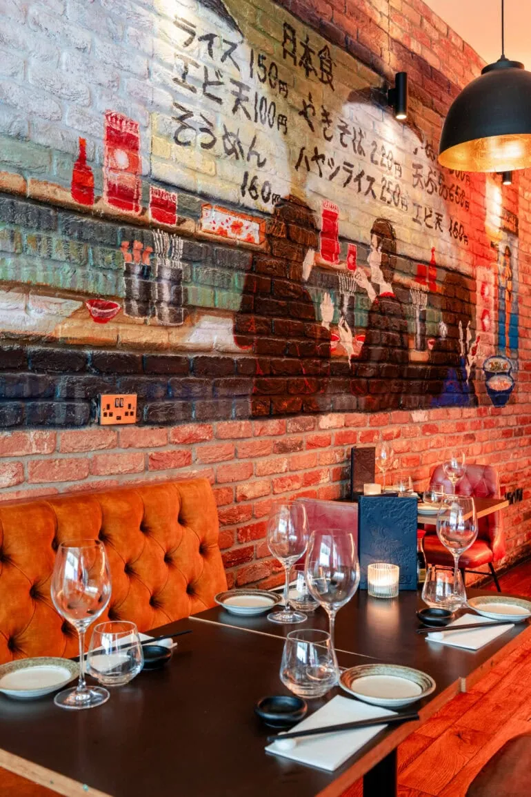 KIBOU Battersea bar area available for private hire. perfect for birthday celebrations and other events