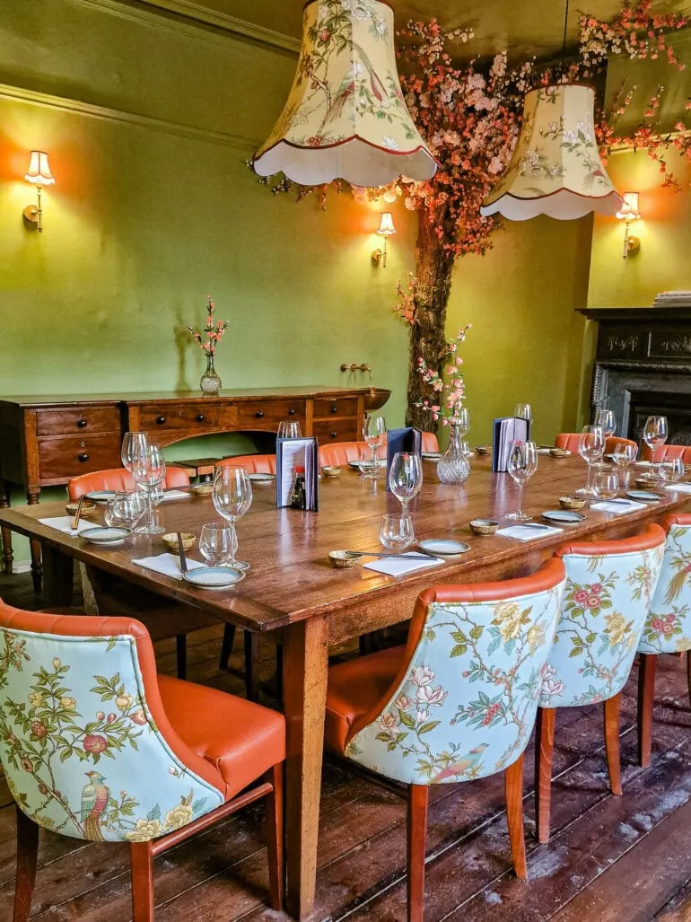 KIBOU Oxford private dining room, perfect for birthdays, celebrations, dinners, drinks and meetings in oxford