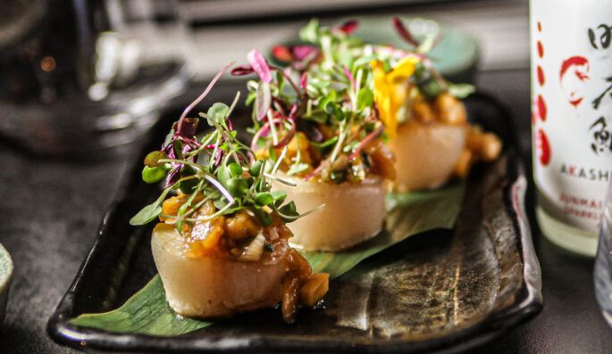 Miso Scallops Festive special Miso Scallops Festive special