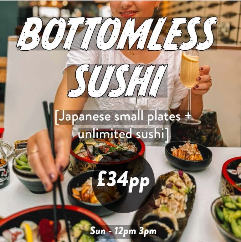 Bottomless Sushi - Battersea