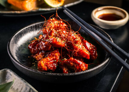spicy chicken zangi spicy chicken zangi. A hokkaido-style deep-fried chicken street food favourite, with a crispy coating & spicy seasoning